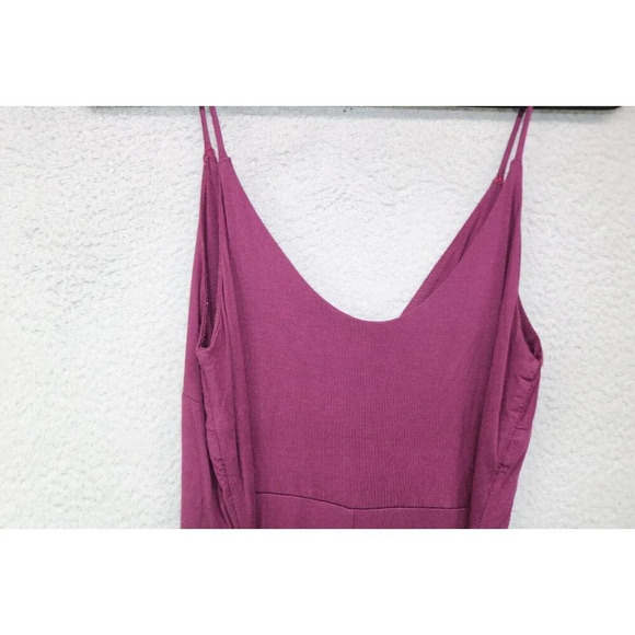 LuLus Purple Jumpsuit-High Slit Both Legs-Belted-Size Medium - Picture 8 of 8